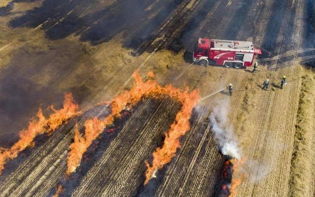 秸秆燃烧零死角监控：高空可视化巡查+AI烟火实时报警系统