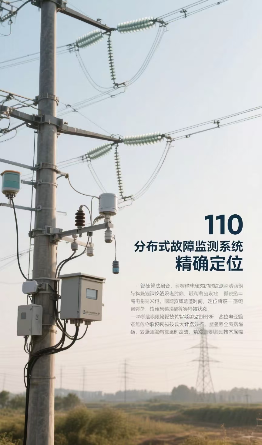 输电线路漫衍式故障定位监测装置